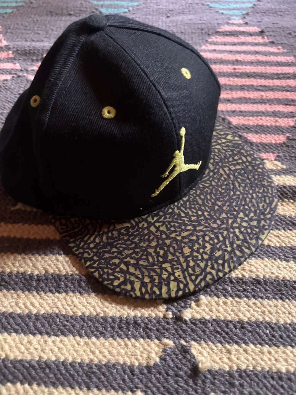 Air Jordan Jumpman "Elephant Print" Snapback Hat / Youth